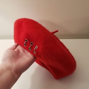 Red Beret Hat